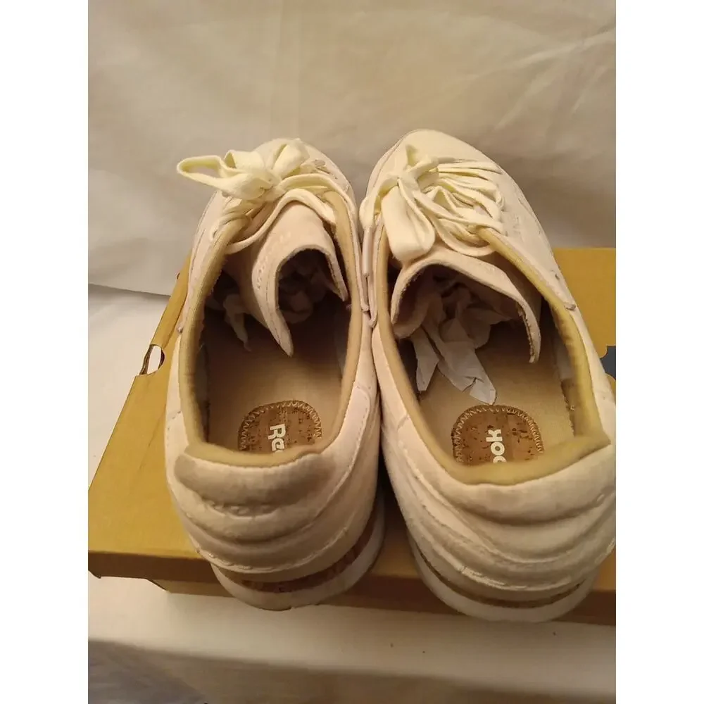 Reebok Men's Sz 13 Classic Leather LSTOff White Athletic Walking Shoes Sneakers